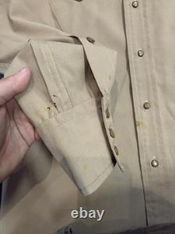Vintage 40s 50s Westerner Jackson Raymond Men's Western Shirt Large 1940s 1950s