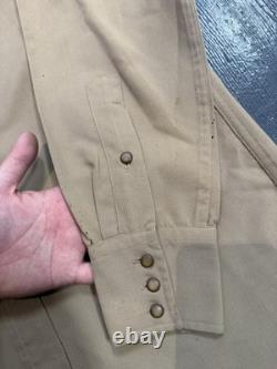 Vintage 40s 50s Westerner Jackson Raymond Men's Western Shirt Large 1940s 1950s