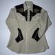 Vintage 50s H Bar C California Ranchwear Western Embroidered Tan Pearl Snap M/L