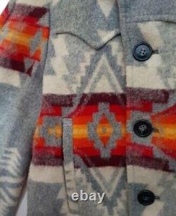 Vintage 70' Pendleton Western Wear Navajo wool Jacket USA(M-L) F/S from JAPAN