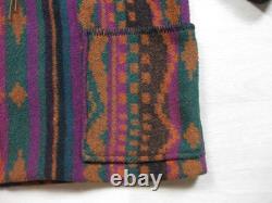 Vintage 80s Miller Stockman Wool Blend Jacket Women's (L) Aztec Southwest USA