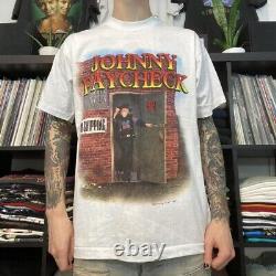 Vintage 90s Johnny Paycheck Country Music Western Band Tee Shirt Size Large RARE