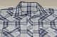 Vintage 90s Plaid Pearl Snap Western Shirt Mens XL Blue Gray Windowpane Thin