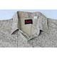 Vintage 90s Plains Pearl Snap Paisley Western Shirt Mens XL Sandy Beige Black