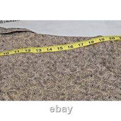 Vintage 90s Plains Pearl Snap Paisley Western Shirt Mens XL Sandy Beige Black