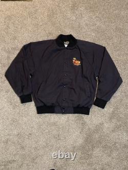 Vintage All Embroidered Texas Roadhouse Bomber Jacket