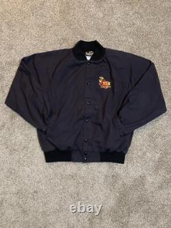 Vintage All Embroidered Texas Roadhouse Bomber Jacket