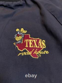 Vintage All Embroidered Texas Roadhouse Bomber Jacket