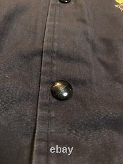 Vintage All Embroidered Texas Roadhouse Bomber Jacket