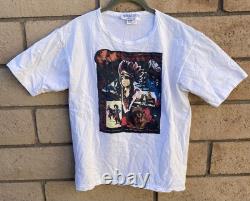 Vintage Antique Tees Dallas T Shirt Western Cowgirl Native American Indian Sz L