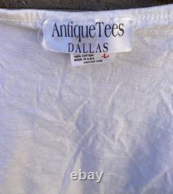 Vintage Antique Tees Dallas T Shirt Western Cowgirl Native American Indian Sz L