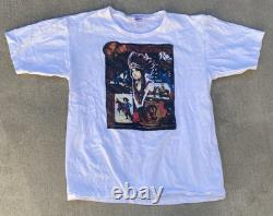 Vintage Antique Tees Dallas T Shirt Western Cowgirl Native American Indian Sz L