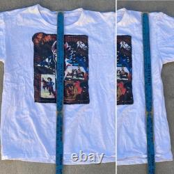 Vintage Antique Tees Dallas T Shirt Western Cowgirl Native American Indian Sz L