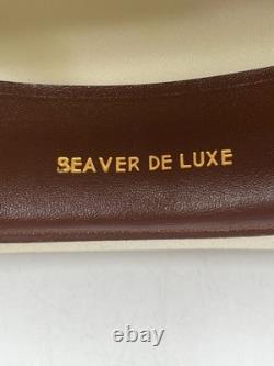 Vintage Beaver De Luxe Western Hat 1950s, By Renowned Shudde Bros