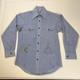 Vintage Big Smith 70s Western Chambray Embroidery Disney Princess Cinderella
