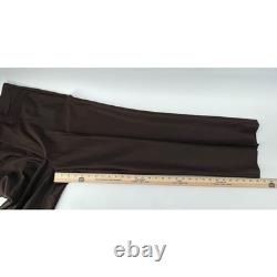 Vintage Buffalo Country Western Wear Brown 2 Piece Suit Pearl Snap Pants 42R 34