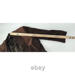 Vintage Buffalo Country Western Wear Brown 2 Piece Suit Pearl Snap Pants 42R 34