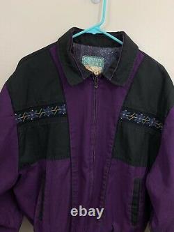 Vintage Canyon Guide Mens Large Western Aztec Cowboy Jacket Lined Made in USA
