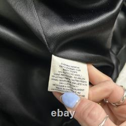 Vintage Chippewa Boots USA Varsity Jacket Mens Large Wool Leather Western