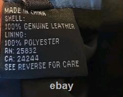 Vintage Cripple Creak black suede westerns woman's jacket with fringe. Size XL