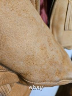 Vintage Deerskin Leather Western Jacket / Fringe Buckskin / 1970s / M/L