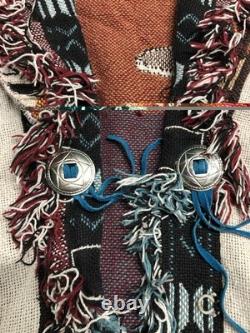 Vintage Fashioned By Cowgirl Patti Western Tapestry Cowboy Boot Cardigan Wmns XL
