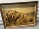 Vintage Frederic Remington Apache AmbushWestern Print 18x 24 Framed