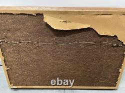 Vintage Frederic Remington Attack on the Supply WagonsWestern Print 18x 26