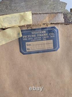 Vintage Gold Ornate Wall Mirror Hollywood Regency Baroque Style Arch Frame Large