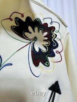 Vintage H Bar C California Long tail Ranchwear Embroidered Western Shirt Mens XL