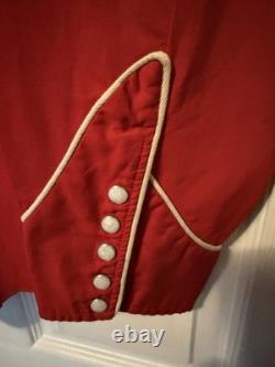 Vintage H Bar C California Ranchwear Men's Large Embroidered Pearl Snap Western