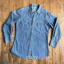 Vintage H Bar C Western Denim Shirt 60s