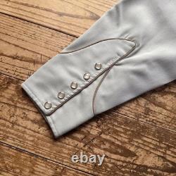 Vintage HBARC Western Shirt Chain Stitch 1970s