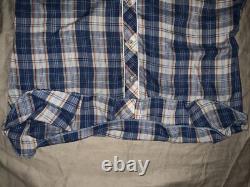 Vintage HBarC Ranchwear Shirt Pearl Snap Rockabilly Sz Large RARE 50s 60s