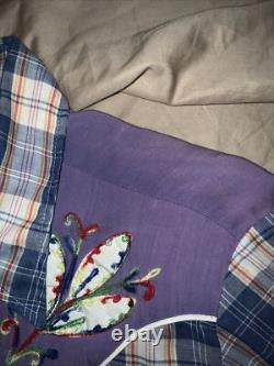 Vintage HBarC Ranchwear Shirt Pearl Snap Rockabilly Sz Large RARE 50s 60s