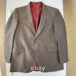 Vintage HBarC Ranchwear Western Blazer Arrowhead 60s/70s Cowboy Suit Jacket