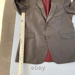 Vintage HBarC Ranchwear Western Blazer Arrowhead 60s/70s Cowboy Suit Jacket