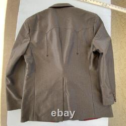 Vintage HBarC Ranchwear Western Blazer Arrowhead 60s/70s Cowboy Suit Jacket
