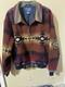Vintage Jacket Navajo Southwest Wool XL Lined Western Wear Pendleton