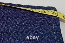 Vintage Jeans Wrangler 13MWZ 32 x 34 90s Raw Stiff Denim Cowboy Cut USA Fabric