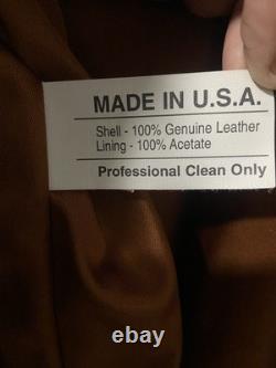 Vintage Lariet Leathers Fringe Suede Jacket L Western Cowboy Cowgirl USA Made