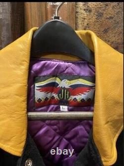 Vintage Leather Lakers Western Conference Jacket (read Description)