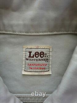Vintage Lee westerner sanforized denim jacket jeans