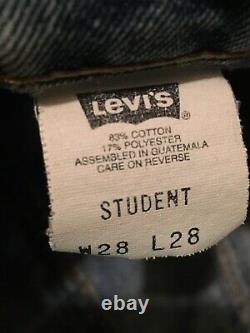 Vintage LevIS L2 Student Skater jeans 28X28 Distressed/WornToPerfection DdStock