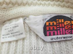Vintage Miller Outerwear Western Knit Sweater Cowichan Aztec Thunderbird Large