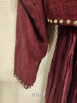 Vintage Miller Stockman Western 2pc Broomstick Skirt Outfit Lg