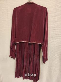 Vintage Miller Stockman Western 2pc Broomstick Skirt Outfit Lg