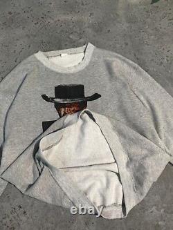 Vintage Morgan Kane Gray Sweatshirt Crewneck Size Xl 80s Western Cotton