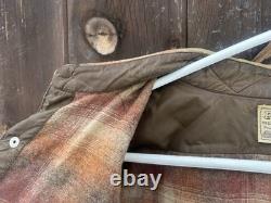 Vintage PENDLETON High Grade Western Wear Wool Shirt Pearl Snaps Rockabilly