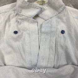 Vintage POLO WESTERN Ralph Lauren bib pop over Mens L faded 70s
